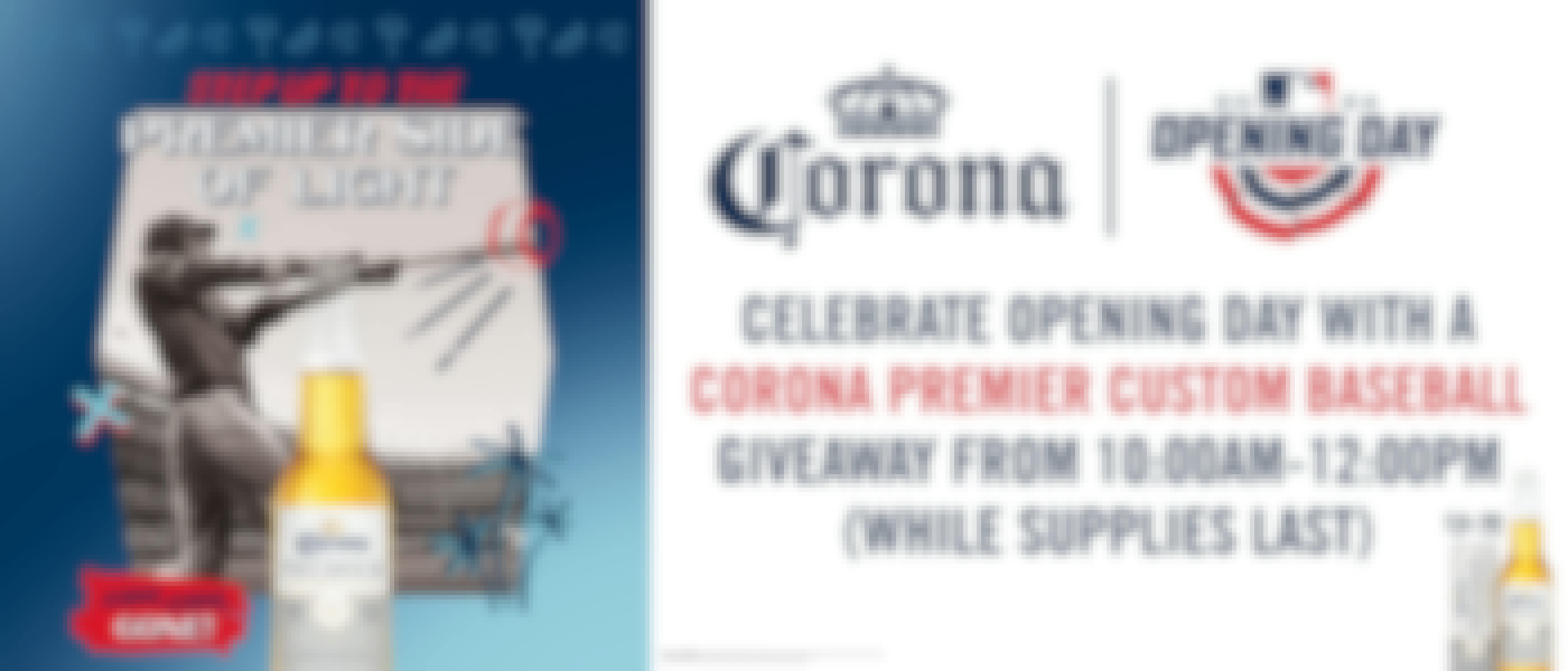 Corona Premier Opening Day Giveaway