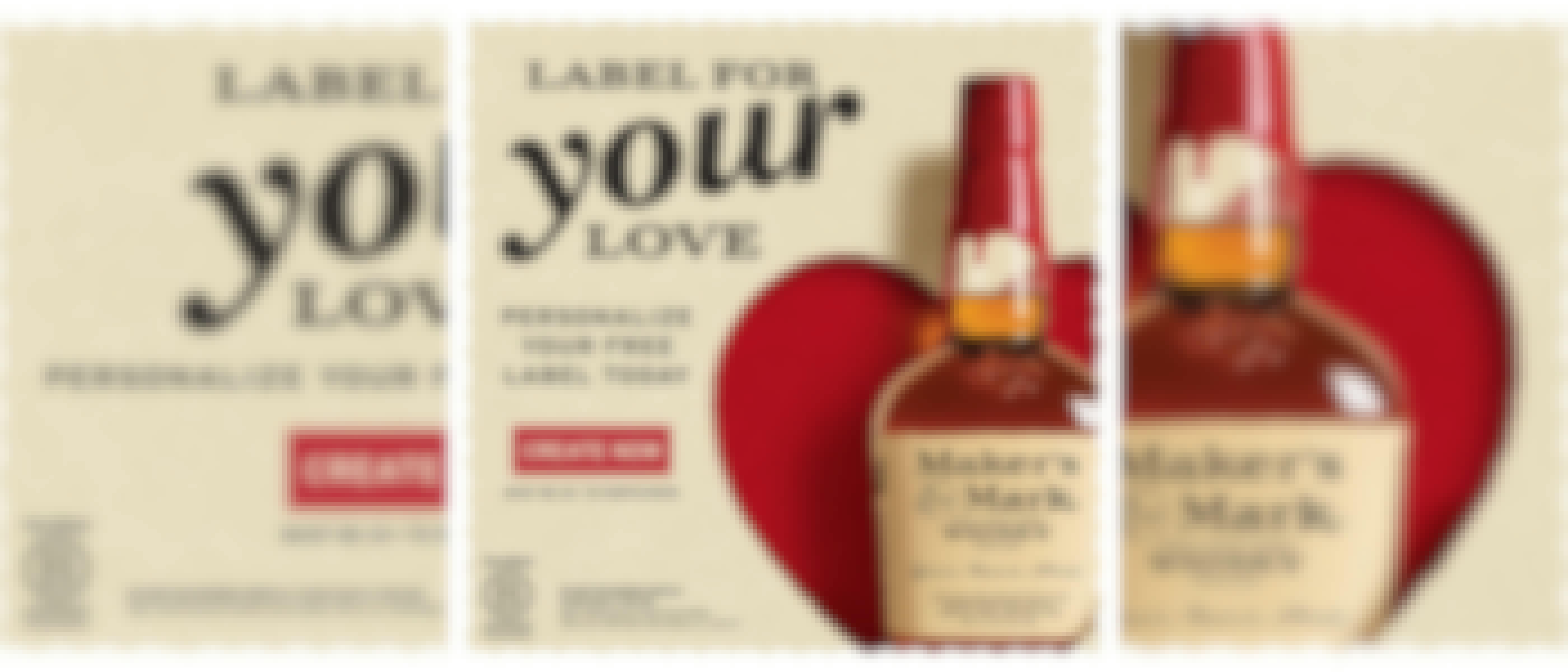 Maker's Mark Mother's Day Engraving 
