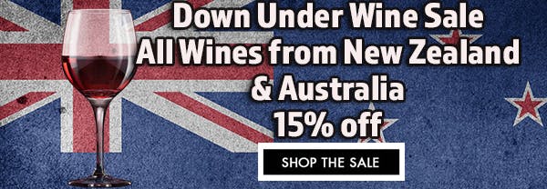 Australian & New Zealand Wine Sale