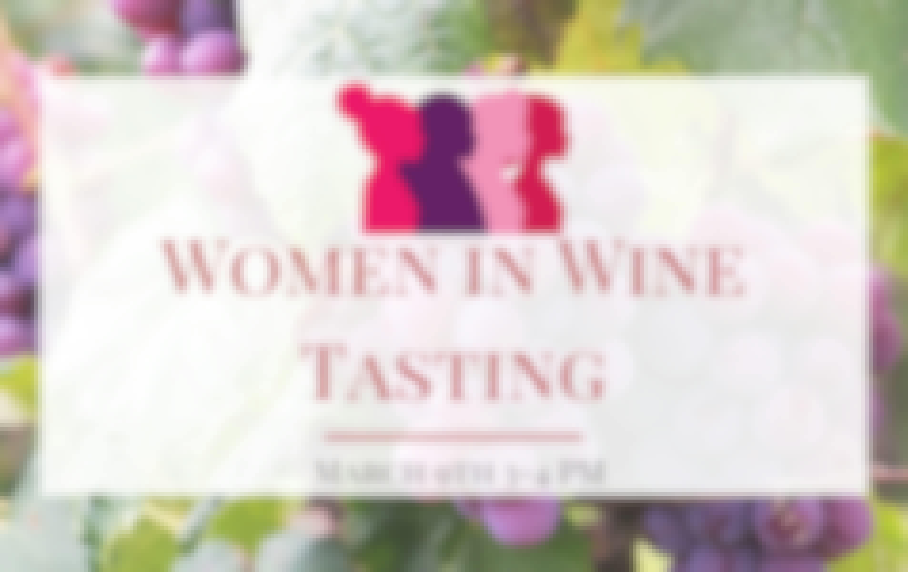 Women in Wine Tasting
