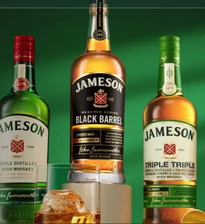 Jameson Irish Whiskies