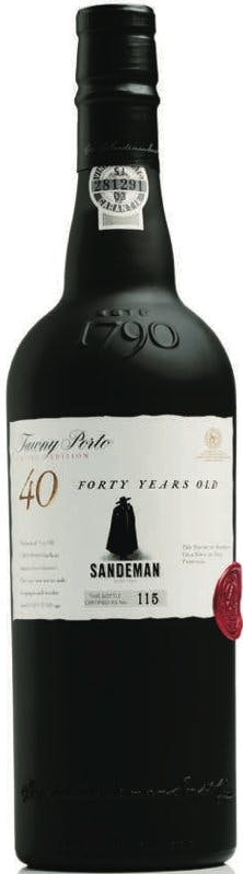 Sandeman Tawny Port 40 year old 750ml - Toast Wines by Taste