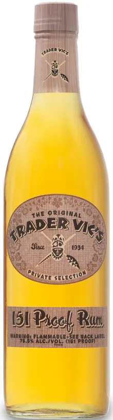 Trader Vic's 151 Proof Rum 1L
