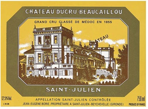 Château Ducru Beaucaillou Saint Julien 2010 750ml - Station Plaza Wine