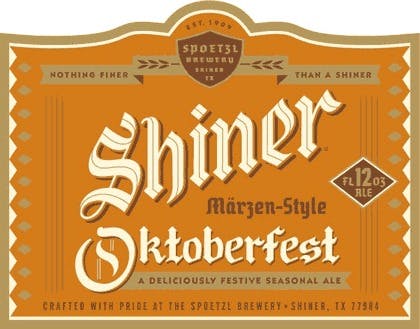 Shiner Oktoberfest 6 pack 12 oz. Bottle - Petite Cellars