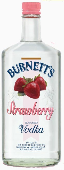 Burnett S Strawberry Vodka 1 75l Buster S Liquors Wines