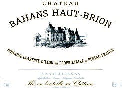 Château-Bahans-Haut-Brion Pessac Léognan 2004 750ml - Rye Brook