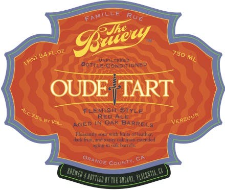 The Bruery Oude Tart 750ml