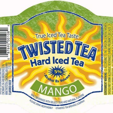Twisted Tea Mango 24 oz. Can - Order Liquor Online