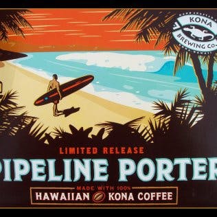Kona Brewing Co. Pipeline Porter 6 pack 12 oz. Can - Vine ...