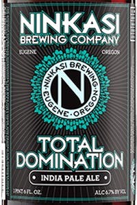 Ninkasi Total Domination IPA 6 pack 12 oz. Bottle