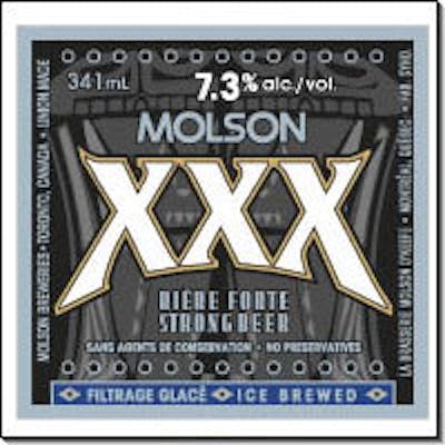 Molson XXX 12 pack 12 oz Bottle Yankee Spirits 