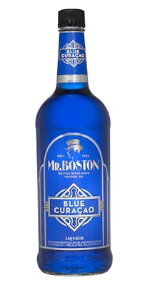 Mr. Boston Blue Curacao Liqueur 1L