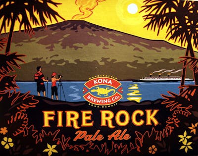 Kona Brewing Co Fire Rock Pale Ale 12 Oz Kona Wine Market