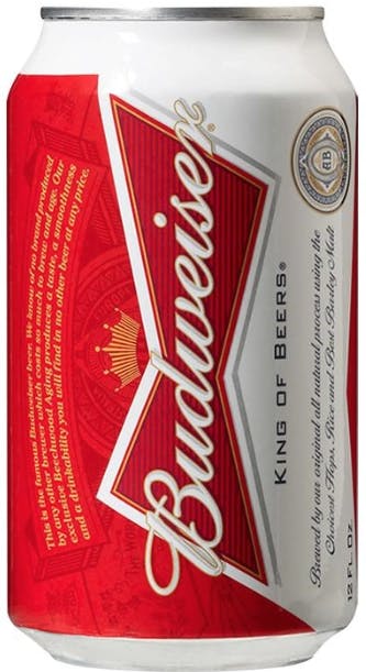 Budweiser deals can beer