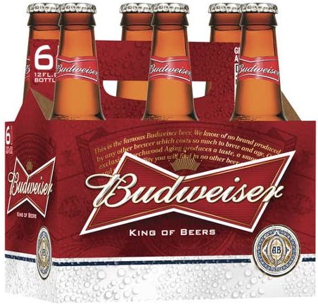 Budweiser Barrel Beer Glass Tasting King of Beers 
