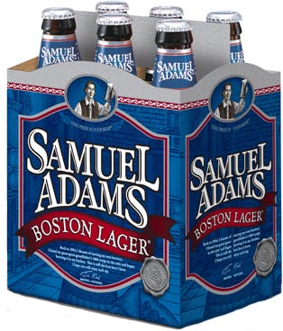 Samuel Adams Boston Lager 6 pack 12 oz. Bottle - Hatch's Package Store