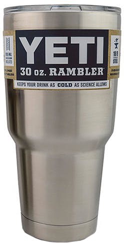30 oz. Colored YETI Rambler Tumblers