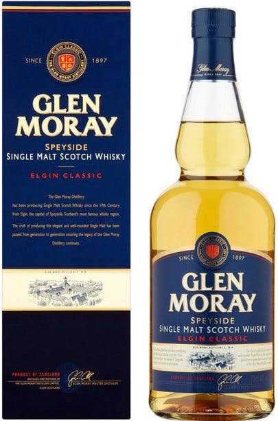 Glen Moray Elgin Classic Single Malt Scotch Whisky