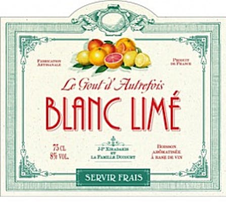 Vignobles Ducourt Blanc Lime Sparkling
