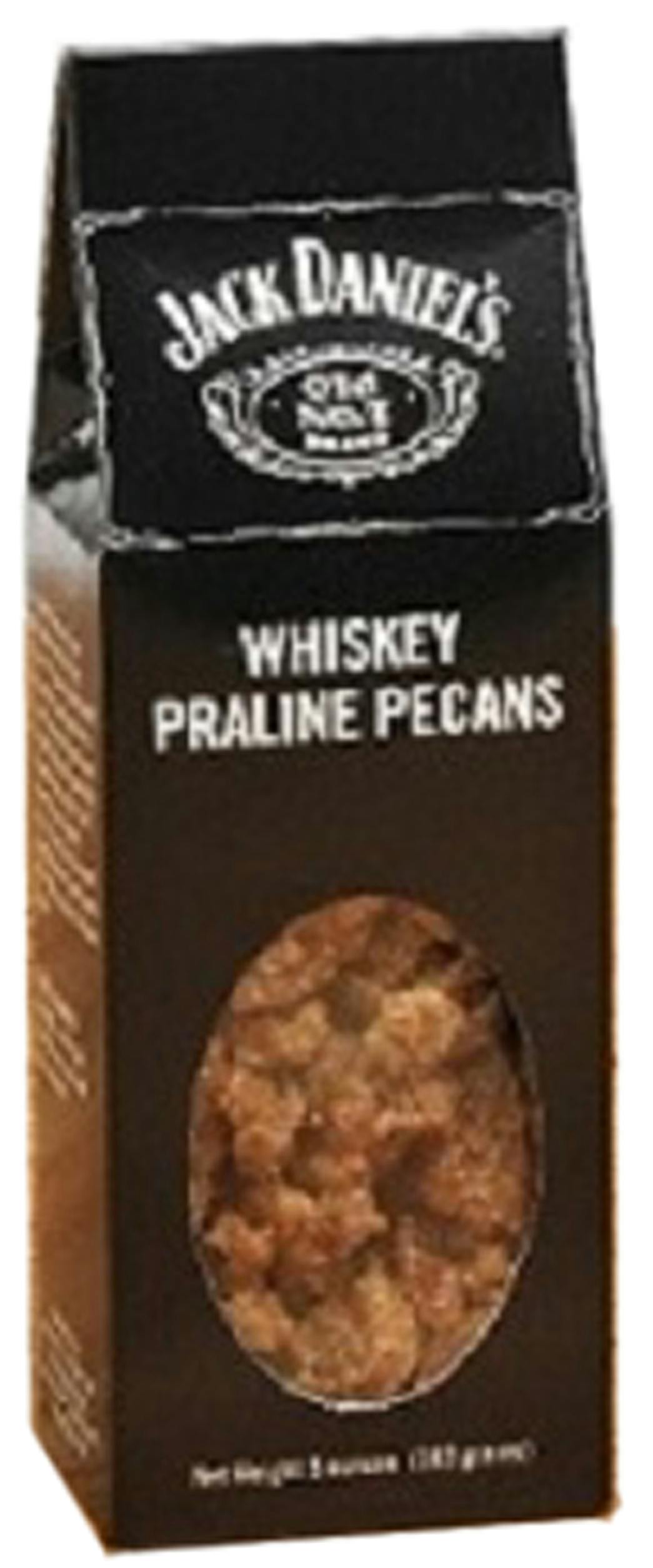 Jack Daniel's Whiskey Praline Pecans 5 oz. Box Buster's Liquors & Wines