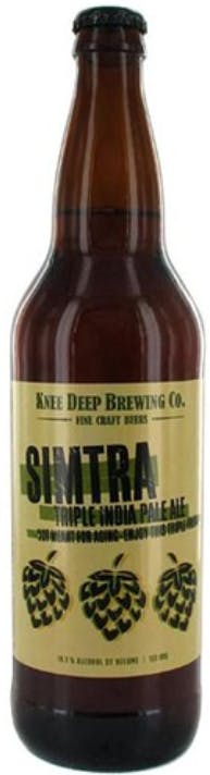 Knee Deep Hoparillo Triple IPA - 22 fl oz bottle