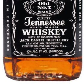 Jack Daniels Old No. 7 Whiskey 1L - Oak and Barrel