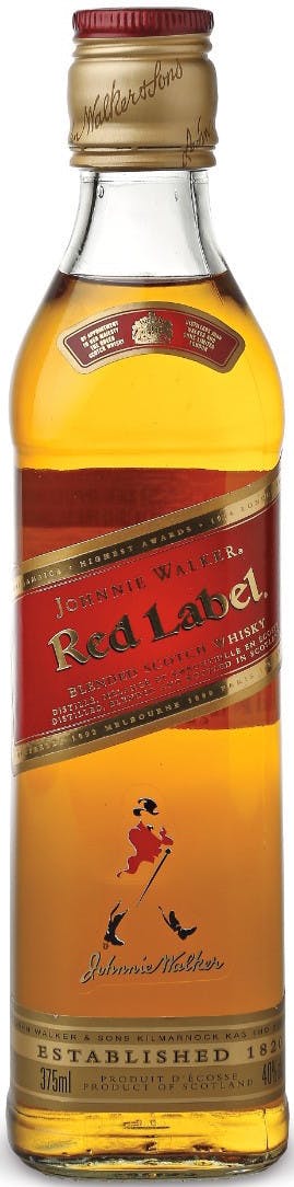 Grootste Vroegst Spelen met Johnnie Walker Red Label Blended Scotch Whisky 375ml - Vine Republic