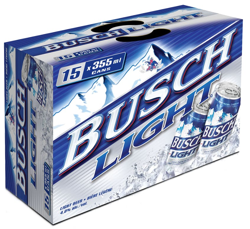 Busch Light 18 pack 16 oz. Can