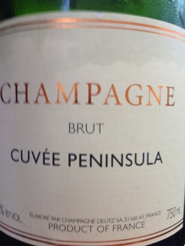 Deutz Cuvee Peninsula Brut 750ml - Nejaime's Wine Cellars