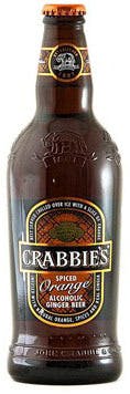Crabbies Spiced Orange Alcoholic Ginger Beer 16 oz. 