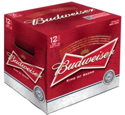 Budweiser 40 oz Bottle