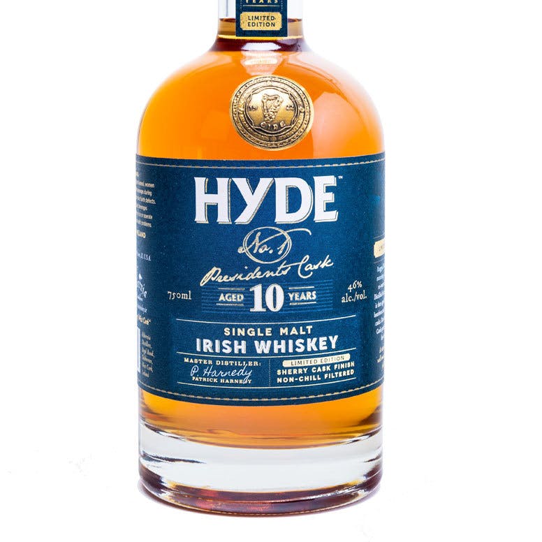 Hyde Park President\'s Cask 10 year old 750ml - Order Liquor Online