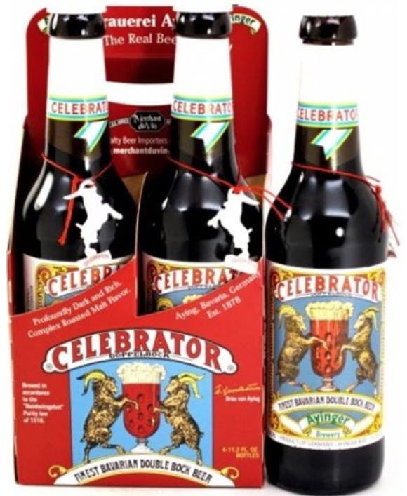 Ayinger Celebrator Doppelbock 4 pack 12 oz. Bottle - Petite Cellars