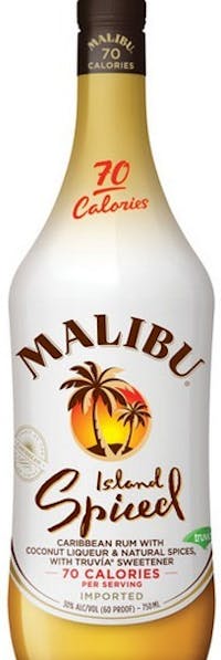 How many calories in malibu coconut rum