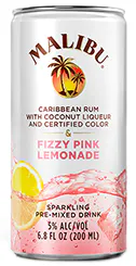 Malibu Rum w/pink lemonade 24pk cn 5% 200l (089540521107)