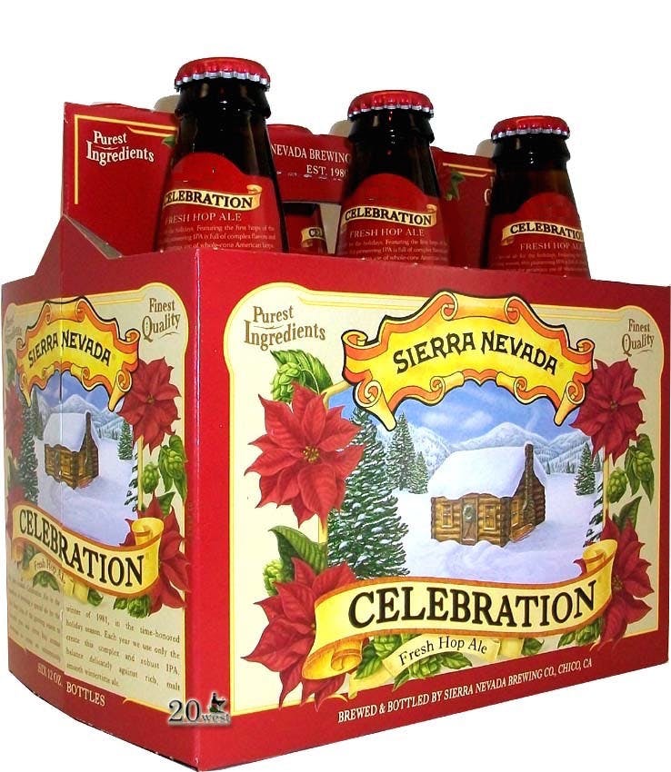 Sierra Nevada Celebration Ale Fresh Hop IPA 6 Pack Bottle - Stirling ...