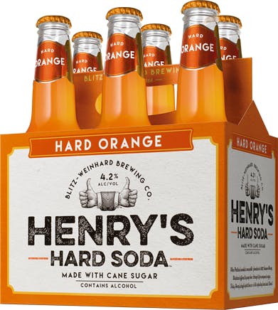 Henry's Hard Soda Beer Bottle Koozie 6 total Brand New & never used