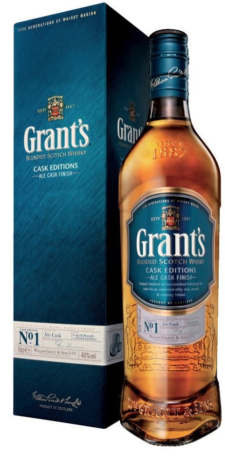 Grant's Ale Finish Blended Scotch Whisky 750ml - Springs and Spirits