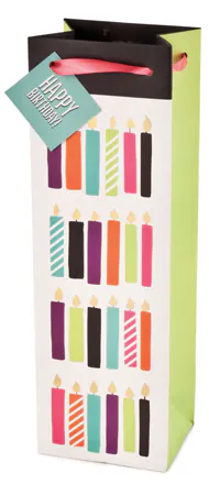 True Brands Birthday Candle Gift Bag 750ml Buster S Liquors Wines