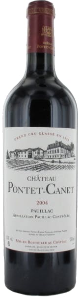 Château Pontet-Canet Pauillac 2004 750ml - Station Plaza Wine