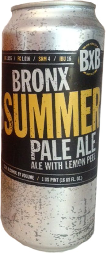 The Bronx Brewery Summer Pale Ale 6 pack 12 oz. Can 