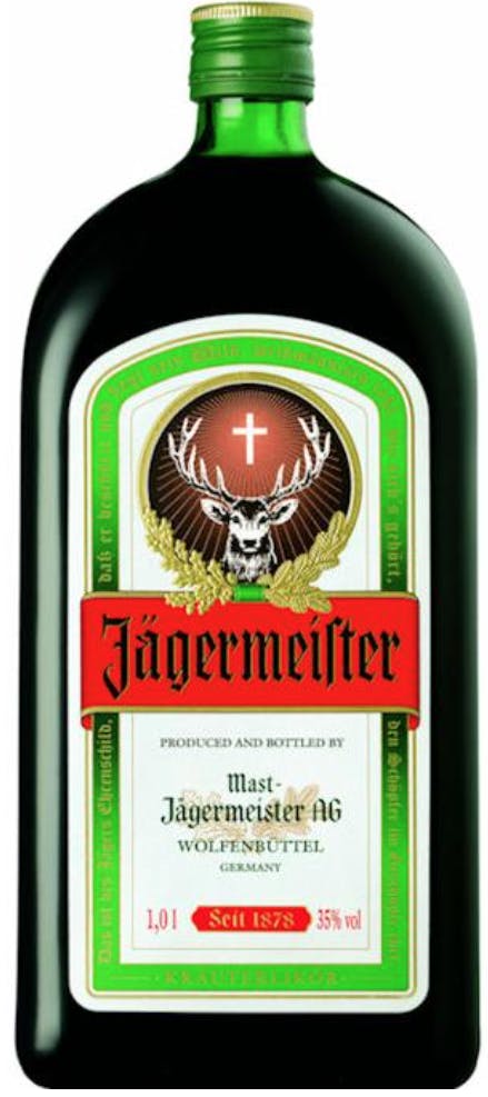 Jägermeister JÄGERMEISTER Liqueur aux herbes 1L + une