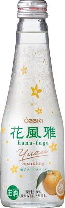 Ozeki Hana Fuga Sparkling Yuzu 375ml Liquors Inc