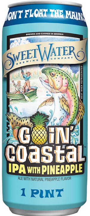 Sweetwater Brewing Company Goin Coastal Ipa With Pineapple 16 Oz Buster S Liquors Wines