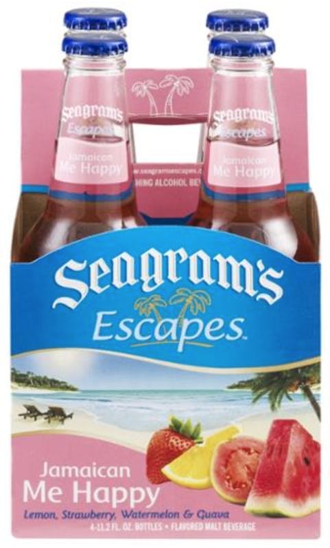 Seagram S Coolers Escapes Jamaican Me Happy 4 Pack 12 Oz Joe Canal S Discount Liquor Outlet