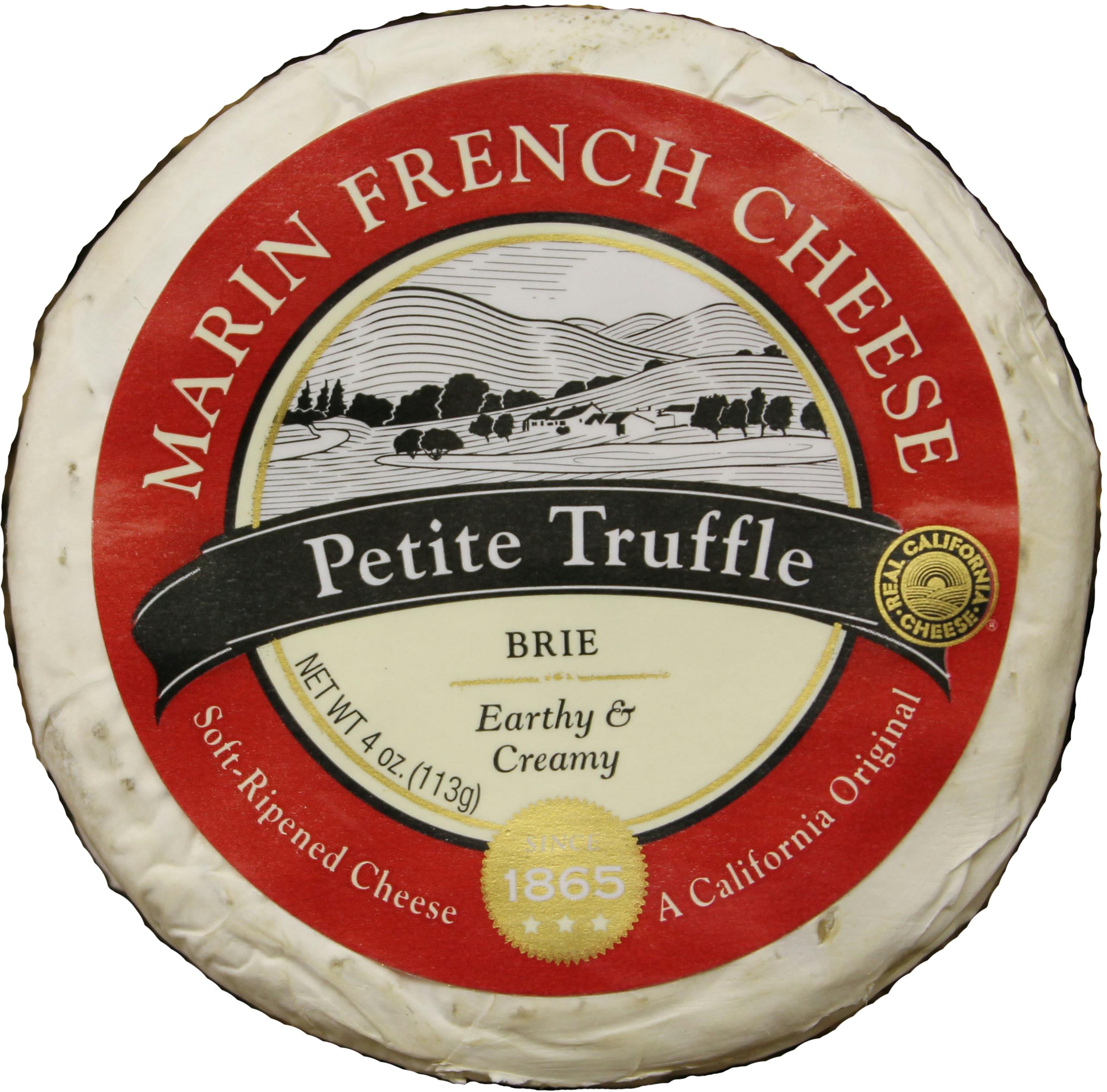 Marin French Cheese Petite Truffle Brie 4 oz. SPIRITED Wines