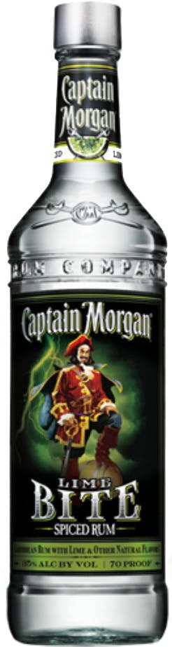 Captain Morgan Lime Bite Rum 375ml Kelly's Liquor1