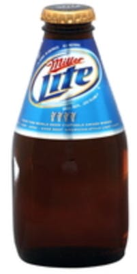 New Miller Lite Bottle