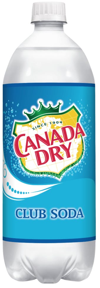 AGUA MINERAL CANADA DRY CLUB SODA 1 LT.